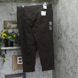 Gloria Vanderbilt Amanda Classic Straight Leg Jeans Coffee Roast Brown 20W
