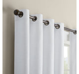 Eclipse Andes Grommet Blackout Single Curtain Panel White 50x84