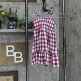 Cat & Jack Toddler Girls Plaid Smocked Tank Top Dress 84626370