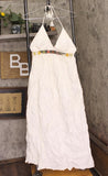 Ibiza By Anne Cole Jewel Maxi Dress With Spaghetti Straps Gardenia White S