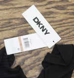DKNY Womens Chiffon Pleated Tie Waist Illusion Mesh Dress DD4KI694 Black 12