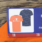 Champion Boys 2-Pack Moisture Wicking UPF 30 Soft Tagless T-Shirt Tees CHS242