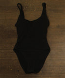 California Waves Padded Textured One Piece Swimsuit Black S