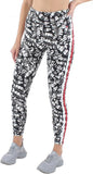 Tommy Hilfiger Womens Palm-Print High-Rise Compression Leggings TP26476P