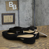 A New Day Womens Elle Slingback Pointed Toe Heels 90972876 Black 7M