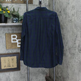Chaps Long Sleeve Button Up Lightweight Easy Care Twill Button Up Shirt Green L