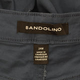 Bandolino Plus Size Amalia Classic High Rise 6" Jean Short Freshwater Blue 24W