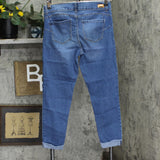 Juicy Couture Womens Skinny Ankle Rolled Cuff Jeans 1670581debb939 Blue 8