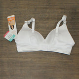 Simply Perfect by Warner's Women's Super Soft Wirefree Bra RM1691T White 34B