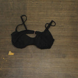 Shade & Shore Womens Underwire Bikini Swim Top 166755139257b7 Black 36B