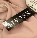 XSCAPE Womens Off-The-Shoulder Formal Evening Dress Gown 3760X Rose Pink 14