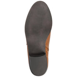 Journee Collection Womens Solarah Pull-on Ankle Bootie Block Heel Tan Brown 7.5M