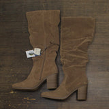 Universal Thread Womens Harlan Dress Boots 88098585 Taupe Brown 11M