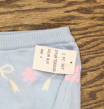 Disney Sweater Knit Skirt with Bow and Flower Pattern KHFII63R-999 Light Blue 4