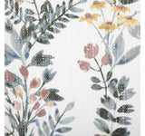 Linden Street Blackout Single Curtain Panel Multi Floral Green Blue 50x108