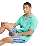Original Use Mens Short Sleeve Polo Shirt 89621626 Turquoise Green 2XL