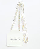 Calvin Klein Sterling Silver Mariner Link Flat Chain Necklace Silver Gray 20"