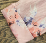Alex Evenings Floral Printed 3/4 Sleeve Top Pullover Pink Blush / Multi LP