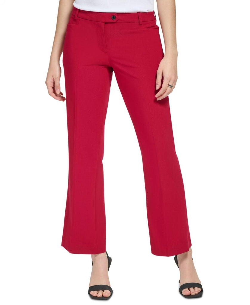 Calvin Klein Petites Modern Fit Tapered Leg Dress Pants Cranberry Red Biggybargains Calvin Klein Petites Modern Fit Tapered Leg Dress Pants Cranberry Red Biggybargains