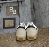 Dr. Scholl's Womens Madison Lace Sneaker I7073S9 White / Oyster Smooth 9M