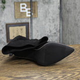 Bar III Womens Tall Knee-High Boots Amputee Replacement Left Shoe Only Black 9M