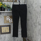 White House Black Market Womens Knit Ponte Embellished Dress Pants Black 6R