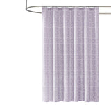 No. 918 Roswell 13 Piece Shower Curtain Set 167171c0c70e2b Purple 70" x 72"