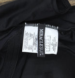 Miraclesuit Crossover Soft Cup Tummy Control One Piece Swimsuit Black 12