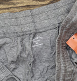 State of Day Womens Knit Jogger Pajama Pants Pewter Heather Gray XL