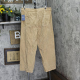 Universal Thread Womens High-Rise Corduroy Sailor Wide Leg Ankle Jeans Brown 17