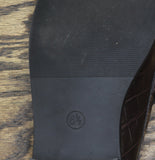 A New Day Phyllis Penny Loafers Croc-Embossed Slip-On 94462286 Brown 6.5M