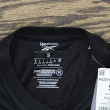Reebok Womens Graphic Big Logo Tee HB2271 Black S
