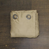 ZUZIFY Blackout Curtain Polyester Grommet Brown 50x96