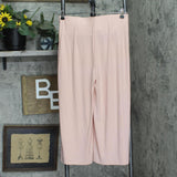 Nina Leonard Womens Tummy Smoothing Culotte Palazzo Pant 703749 Pink M
