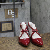 Bandolino Zeffer Detail Dress Pumps BNZEFFER3 Medium Red 6.5M