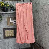 State Of Day Womens 2-Pc. Silk Touch Short Sleeve Pajama Set Sea Coral Pink L