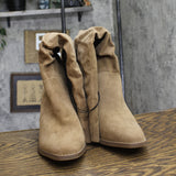 Universal Thread Womens Harlan Dress Boots 88098585 Taupe Brown 11M