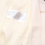 Lauren Ralph Lauren Womens Cape Georgette Cocktail Dress Cream Off White 4