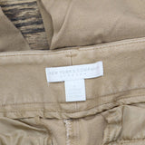 New York & Company Womens Stretch Khaki Pants 166a896295a2de Brown 8