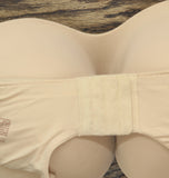Auden Luxe Stretch Comfort Wire Demi T-Shirt Bra 94266718 Pearl Tan Brown 38DD