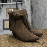 A New Day Womens Raye Tall Dress Boots 88375202 Dark Brown 8M