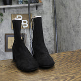 A New Day Womens Dolly Ankle Boots 88098509 Black 6M