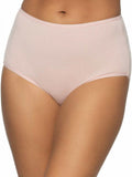 Felina Womens 8 Pack Cotton Modal Stretch Hi-Cut Brief Warm Animal Brown XL