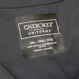 Cherokee Womens Workwear Uniforms Scrub Shirt Top 1671089db7ba53 Gray 3XL