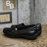 Easy Street Women's Purpose Slip-On Flats PURPOSE Black 6.5M