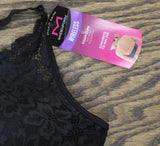 Maidenform Womens Pure Comfort Lace Bralette DM1188 Black 40D