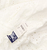 Polo Ralph Lauren Womens Patchwork Eyelet Cover Up Maxi Dress 21484578 White M