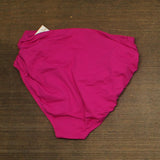 Anne Cole Womens Convertible High Waist Swim Bottom MYMB36001 Hibiscus Pink M