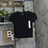 Wild Fable Womens Short Sleeve the Perfect T-Shirt 90069912 Black S