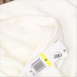 Felina Womens Primavera Rib Slip Chemise Nightgown 900746 Ecru Off White M